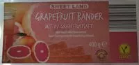 Mängden socker i Grapefruit Bänder