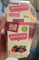 Mängden socker i Frühstücksbecher - Rote Grütze