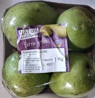 Mängden socker i Birne grün - Alexander Lucas