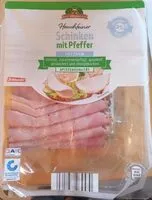 Mängden socker i Schinken mit Pfeffer