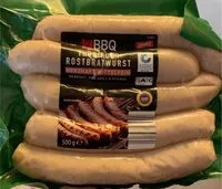 Mängden socker i Thüringer Rostbratwurst