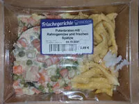 Mängden socker i Putenbraten mit Rahmgemüse und frischen Spätzle
