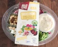 Mängden socker i Salat Menü - Quinoa-Salat mit Ziegenfrischkäse