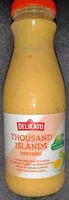 Mängden socker i Thousand Island Dressing