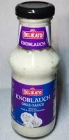Mängden socker i Knoblauchsauce