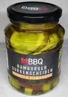 Mängden socker i Hamburger Gurkenscheiben - Mango & Habanero