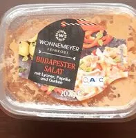 Mängden socker i Budapester Salat