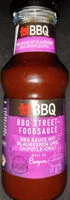 Mängden socker i BBQ Streetfoodsauce - BBQ Sauce mit Blaubeeren und Chipotle-Chili