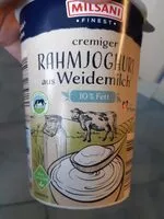 Mängden socker i Rahmjoghurt aus Weidemilch