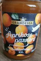 Mängden socker i Aprikose passiert XXL