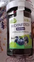 Mängden socker i Bio-Fruchtaufstrich Heidelbeere
