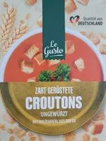 Mängden socker i Zart geröstete Croutons (ungewürzt)