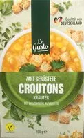 Mängden socker i Croutons Kräuter