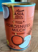 Mängden socker i Kokosnussmilch - Rotes Curry
