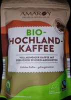 Mängden socker i Bio-Hochlandkaffee