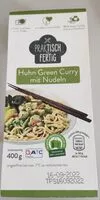 Mängden socker i Huhn Green Curry mit Nudeln