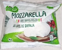 Mängden socker i Bio-Mozzarella aus Büffelmilch