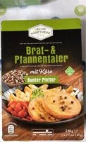Mängden socker i Brat- und Pfannenkäse