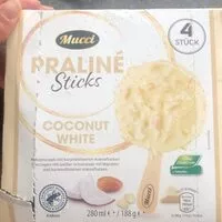 Mängden socker i Pralinè Sticks Kokos weiß