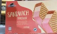 Mängden socker i Sandwich tricolor