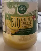 Mängden socker i Bio Apfelmus Purea Di Mela mit Banane