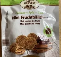 Mängden socker i Mini boules de fruits
