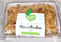 Mängden socker i Streuselkuchen - Apfel