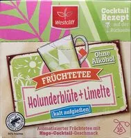Mängden socker i Früchtetee - Holunderblüte + Limette