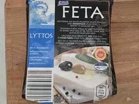 Mängden socker i Feta sajt