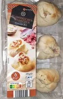Mängden socker i Flammkuchen-Schnecken - Elsässer Art
