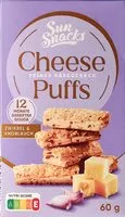 Mängden socker i Cheese Puffs