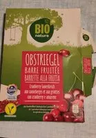 Mängden socker i Barre fruitée aux canneberges et aux griottes