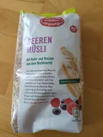 Mängden socker i Beeren müsli