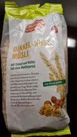 Mängden socker i Dinkel Nuss Müsli