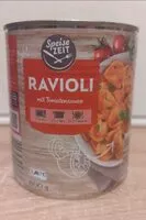 Mängden socker i Ravioli mit Tomatensoße