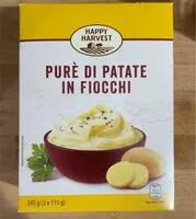 Mängden socker i Purè di patate in fiocchi