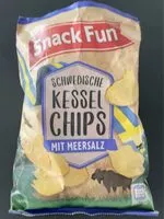 Mängden socker i Schwedische Kessel Chips