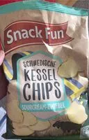 Mängden socker i Schwedische Kessel Chips