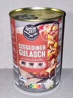 Mängden socker i Szegediner Gulasch