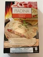 Mängden socker i Piadina diavolo diable