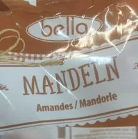 Mängden socker i Mandeln blanchiert ganz