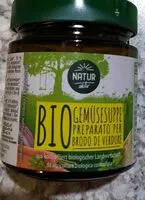 Mängden socker i Bio Gemusesuppe preparato per brodo di verdure