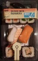 Mängden socker i Sushi-Box Sunakku