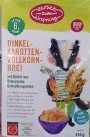 Mängden socker i VK-Brei Dinkel-Karotten