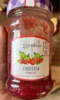 Mängden socker i Himbeeren konfitutere