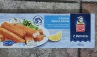 Mängden socker i Bastoncini di merluzzo