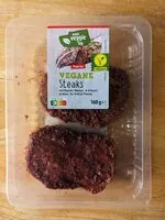 Mängden socker i Vegan Steaks - Paprika