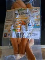 Mängden socker i Mini-Wiener Geflügel