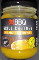 Mängden socker i Grill-Chutney - Mango & Birne