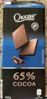 Mängden socker i Chocoeur 65% Cacao